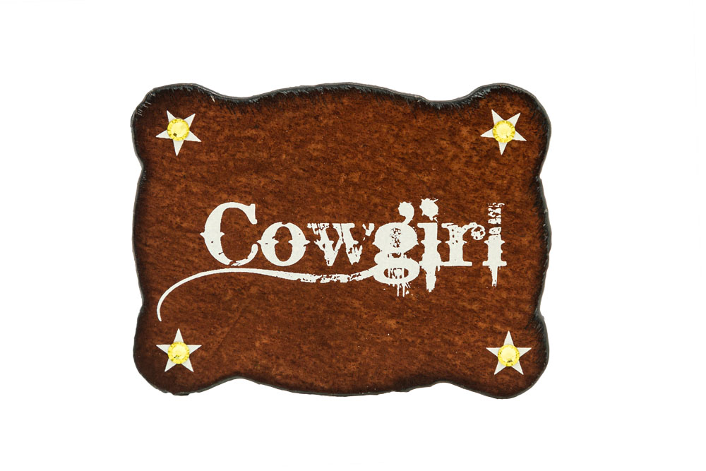 Cowgirl Print Magnets